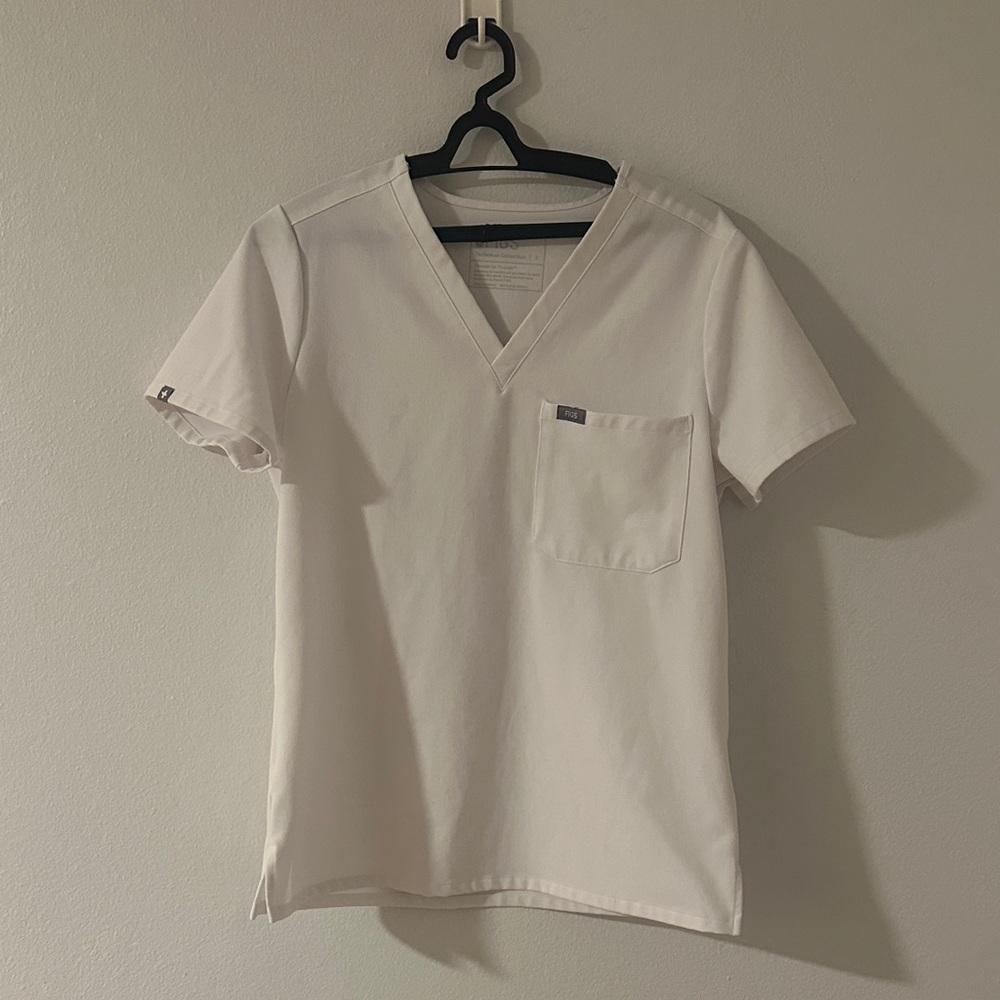 Figs White Technical Collection Scrubs Set